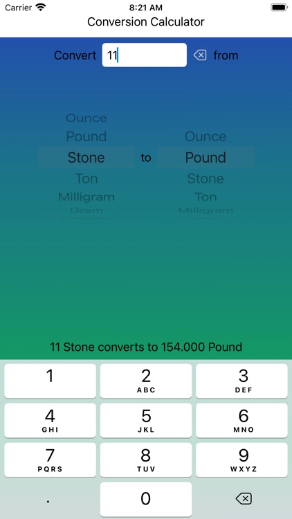 SimpleConversionCalculator