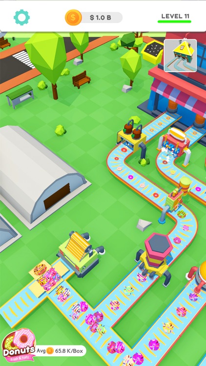 Idle Donut Factory screenshot-3