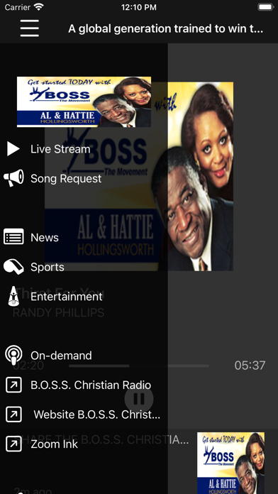 How to cancel & delete B.O.S.S. Christian Radio from iphone & ipad 2