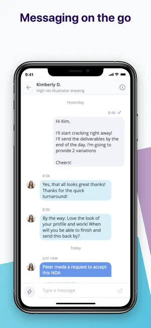 Imágen 4 PeoplePerHour:Hire Freelancers iphone