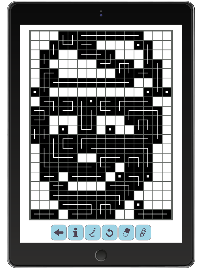 FCross Link-a-Pix Puzzles