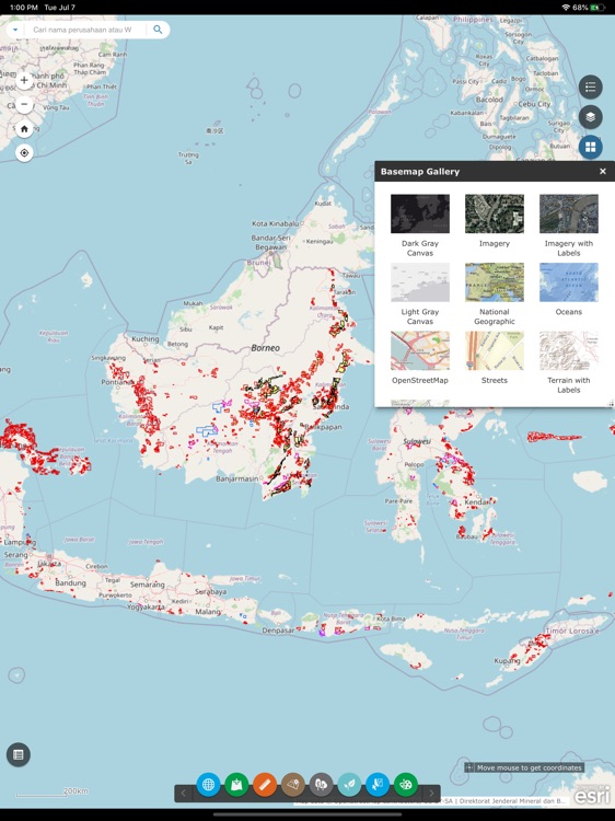 Minerba One Map Indonesia by Direktorat Jenderal Mineral dan Batubara Kementrian Energi dan 
