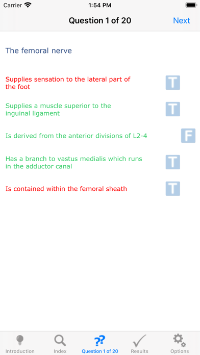 Screenshot #2 pour Anatomy MCQs
