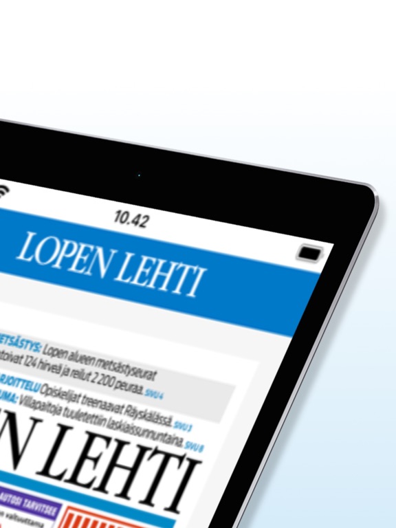 Screenshot #5 pour Lopen Lehti, päivän lehti
