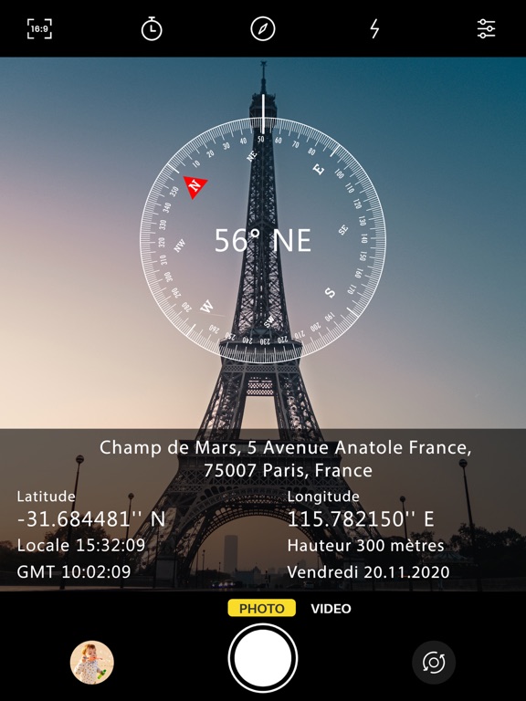 Screenshot #4 pour GPS Map Camera Lite: Stamp App
