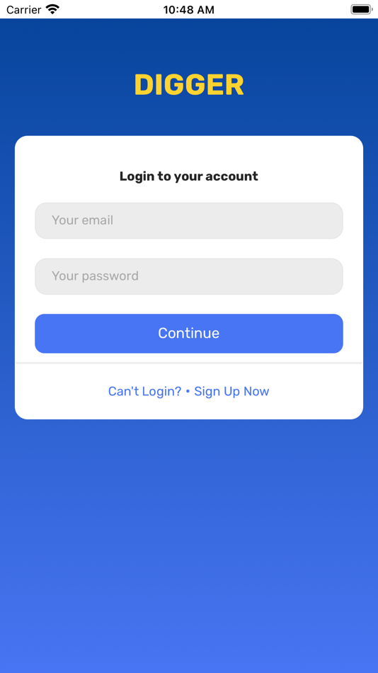 #1. DiggerApp (iOS) 由: Wixels Digital