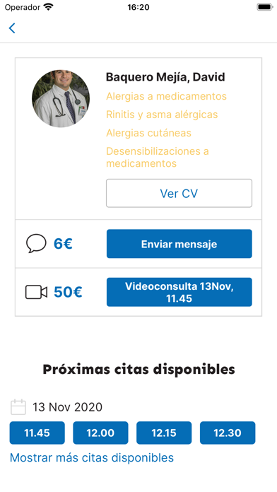 Ojeda Alergólogos Screenshot