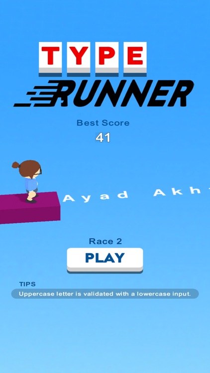 Type Runner - Fast Type Run‏