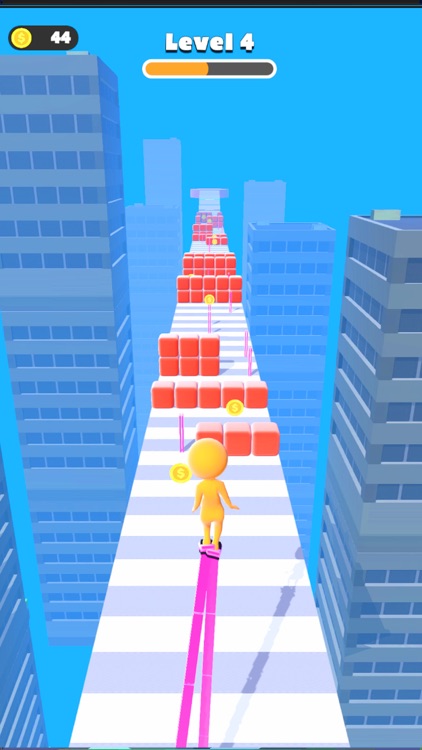 Challenge Road Block Sky 3d