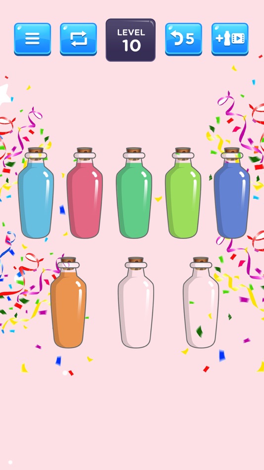 #3. Liquid Sort Puzzle (iOS) By: ICEBEAR., JSC