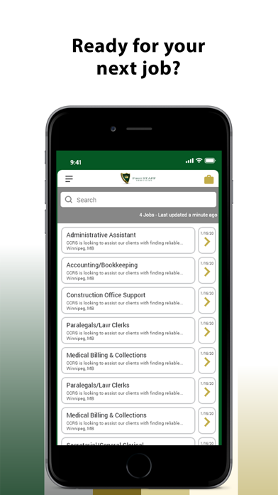 First Staff Services Screenshot