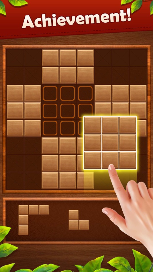 #2. Wood Block Puzzle Deluxe (iOS) Podle: Tran Dinh Hung