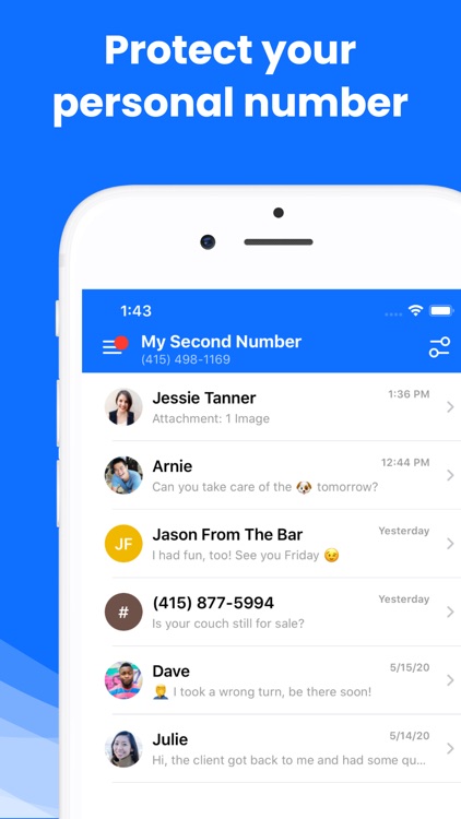Unlisted - 2nd Phone Number