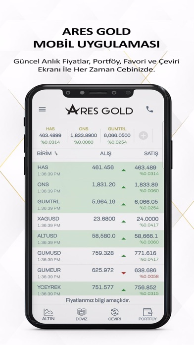 Ares Gold Screenshot