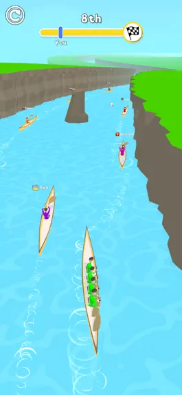 Game screenshot Paddling Race apk