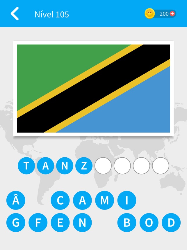 Bandeiras do mundo - Quiz na App Store