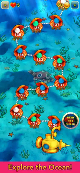 Game screenshot Океанукс Делюкс - Три в ряд apk