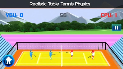 Screenshot #3 pour Tennis Physics 3D Soccer Smash