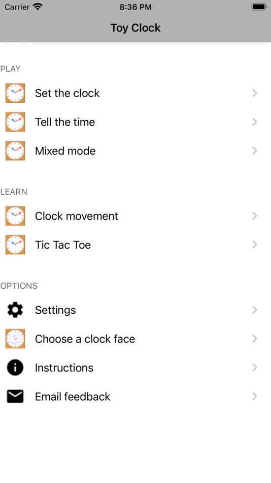 #1. Toy Clock (iOS) By: Explorer Technologies
