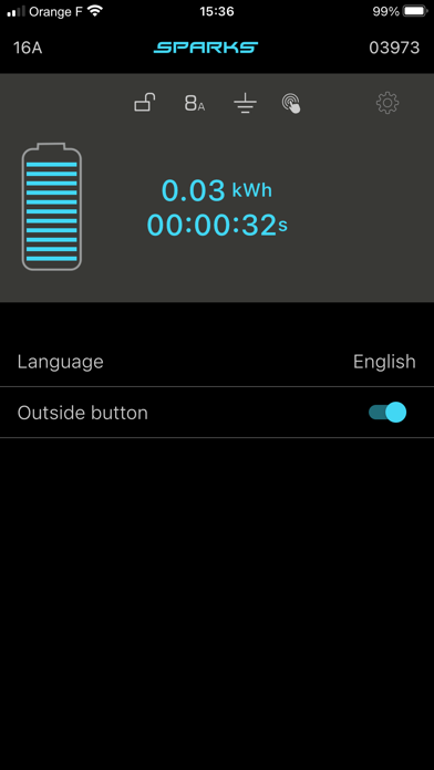 Sparks Chargers Screenshot