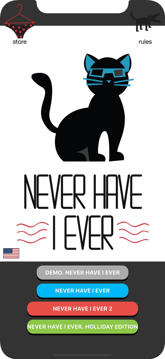 Never Have I Ever. Party game