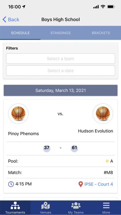 FCP Hoops Tournaments Screenshot 4 - AppWisp.com FCP Hoops Tournaments Screenshot 4 - AppWisp.com
