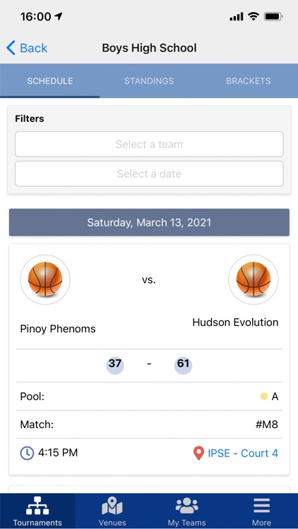 FCP Hoops Tournaments screenshot-3
