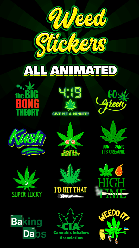 Weed Stickers: High Munchies - 1.0.1 - (iOS)