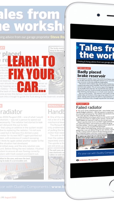 Car Mechanics Magazine Screenshot