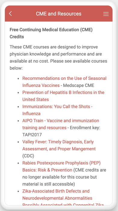 AZ Infectious Disease Resource Screenshot