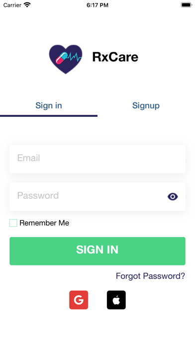 RxCare Screenshot