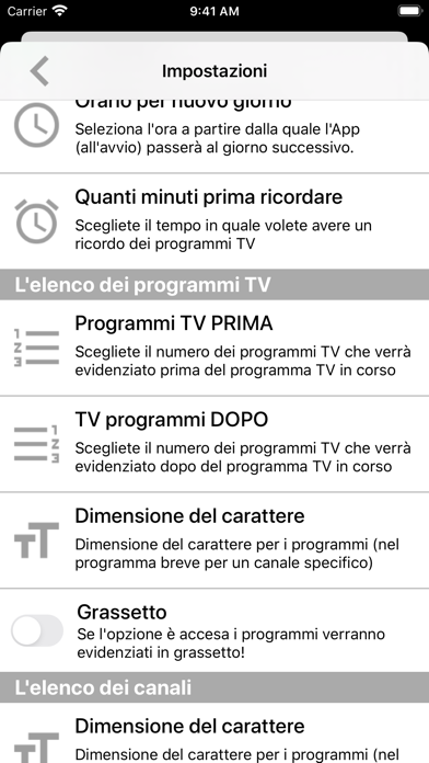 Programmi in TV "In Tele" Screenshot