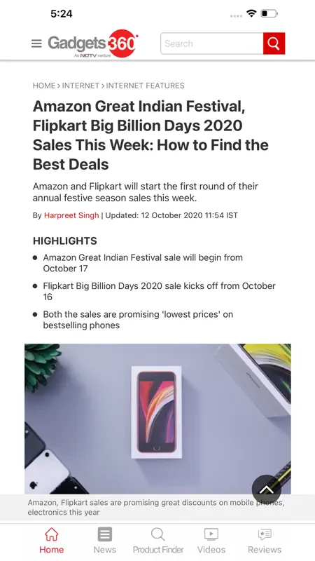 Gadgets 360 screenshot 3 of 8
