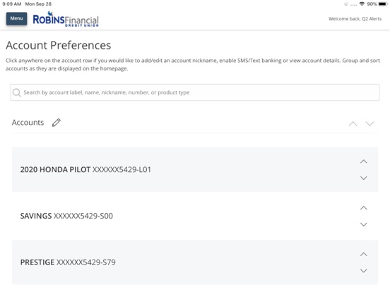 App screenshot