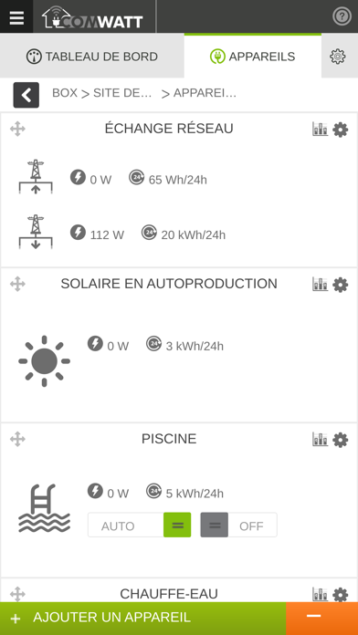 Comwatt Mon Energie Screenshot