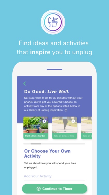 Unplug for a Cause® Timer screenshot-4