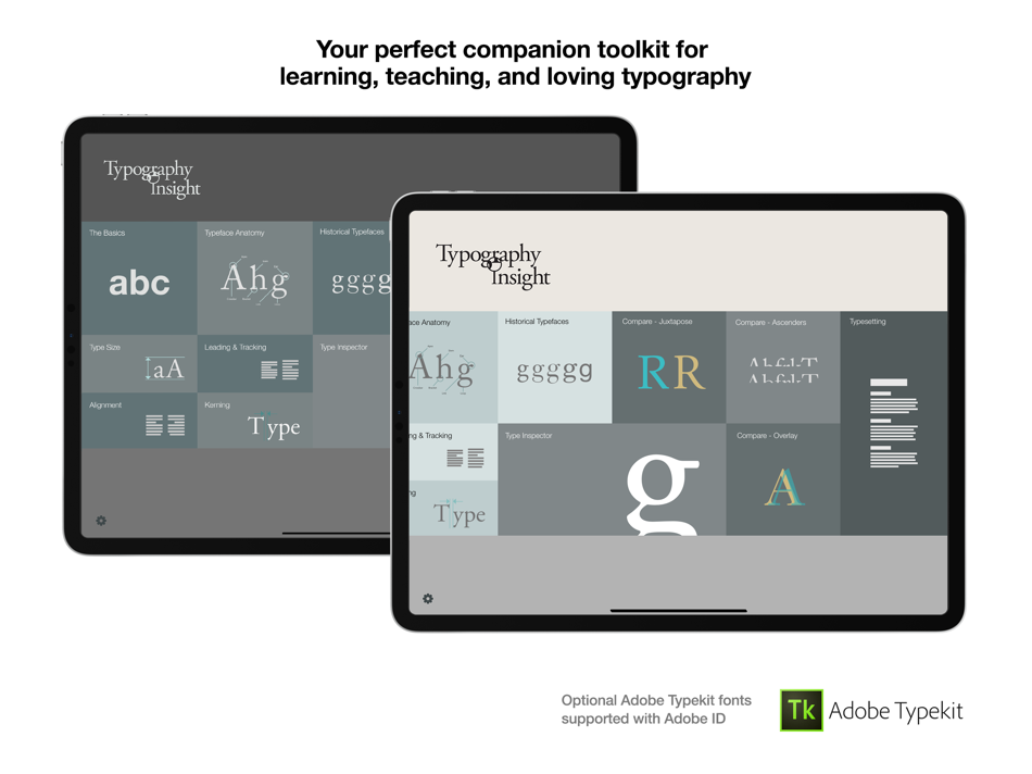 #1. Typography Insight (iOS) 由: BRDY Studios, LLC