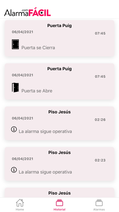 Alarma Fácil Screenshot
