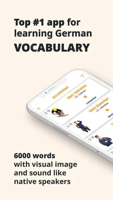 PORO - German Vocabulary Screenshot