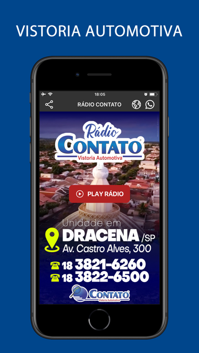 Rádio Contato Vistoria Screenshot 2 - AppWisp.com Rádio Contato Vistoria Screenshot 2 - AppWisp.com