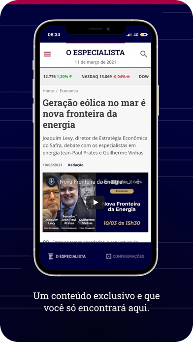 O Especialista Safra Screenshot
