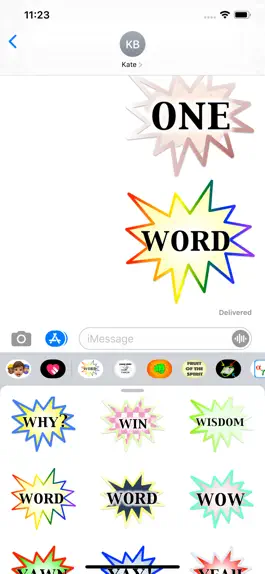Game screenshot 1 word stickers! mod apk