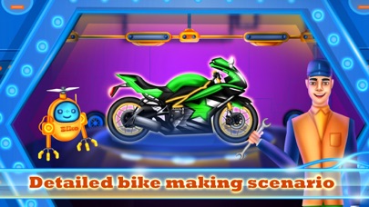 Sports Motorcycle Factory Screenshot