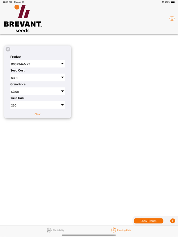 Brevant® seeds iPad screenshot 3 - Business app