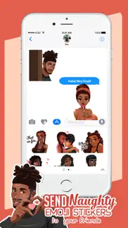 flirty adult emoji stickers iphone screenshot 3