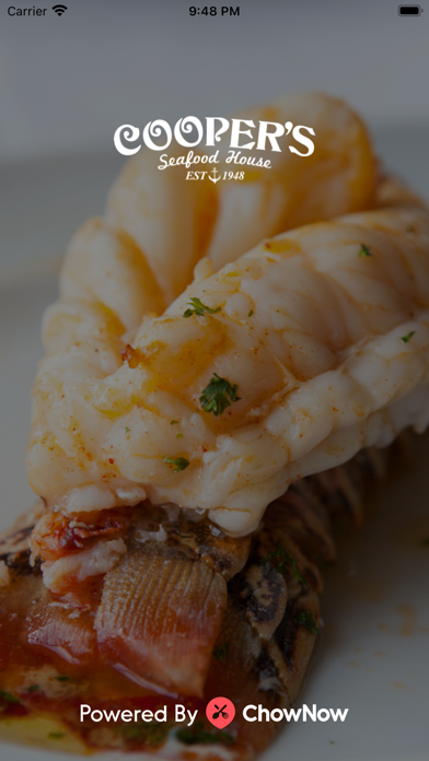 Cooper's Seafood House Screenshot