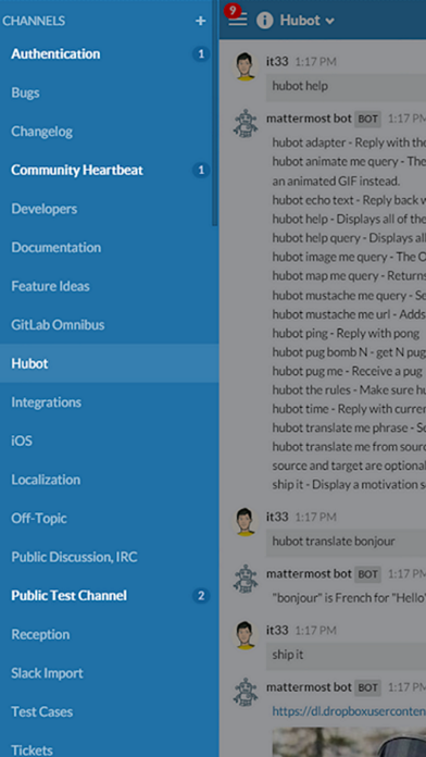 Oathtrack Chat Screenshot