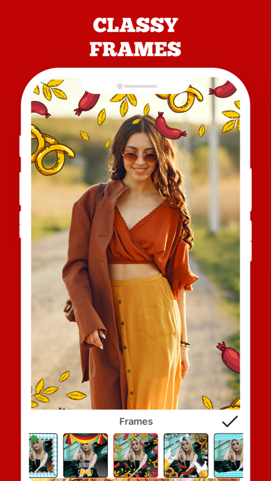 Oktoberfest Photo Frame Editor Screenshot