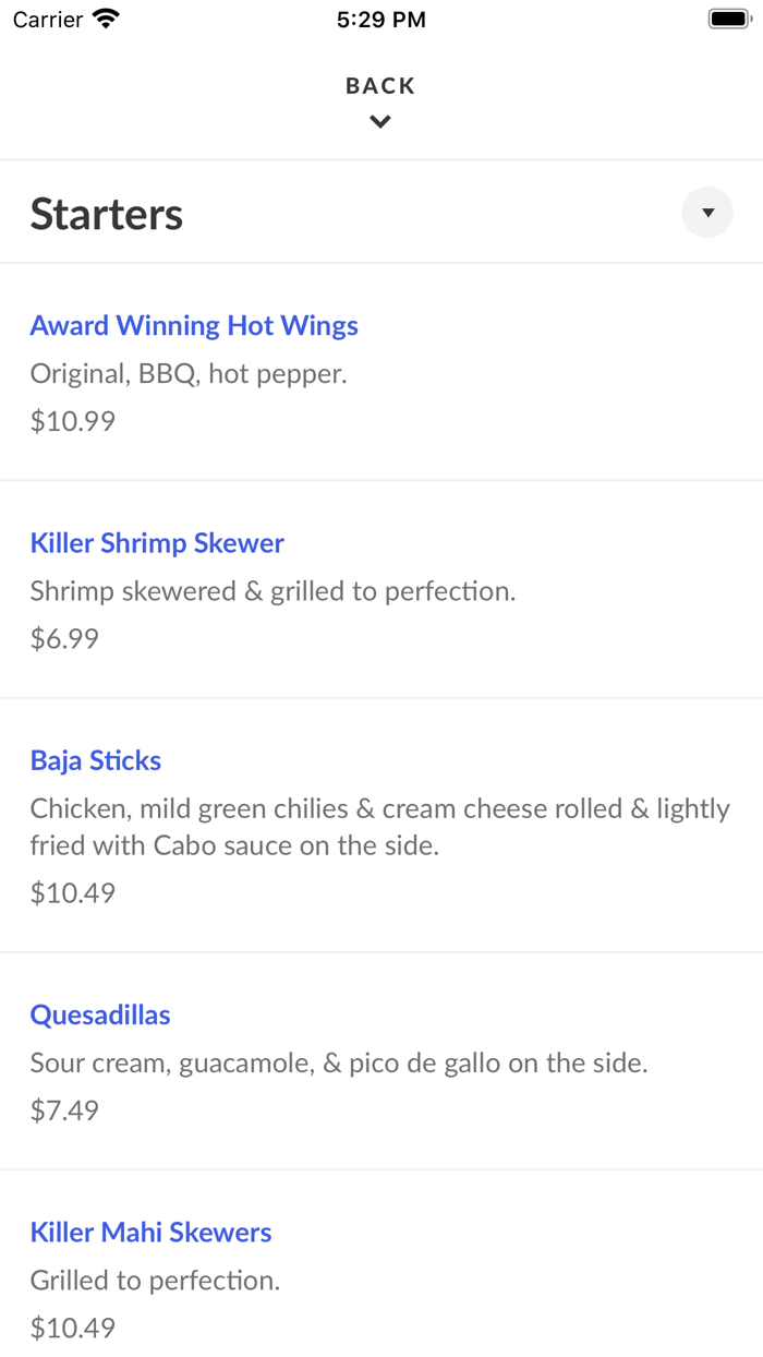 Chuys Mesquite Broiler