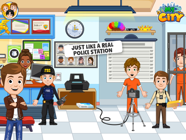 ‎My City : Cops and Robbers Screenshot